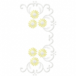 Flowers And Tree Embroidery Design 3 Flowers And Tree Embroidery Design 3